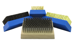 Engraved roll cleaning brushes accessories.